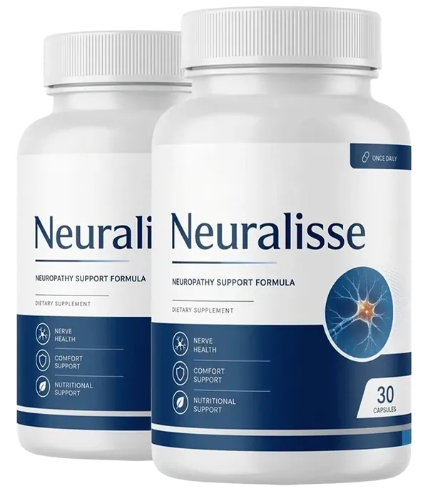 2 white bottles of Neuralisse, 30 capsules each